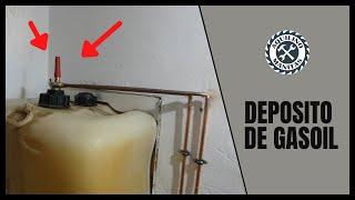 Instalación de DEPOSITO de GASOIL  Kit de APIRACIÓN Reformando mi casa!!!!