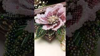 Мастер-класс "Цветок шиповника" - работа Татьяны Туревской