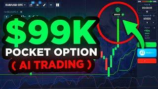 $50 TO $96,000 WITH AI TRADING BOT ON POCKET OPTION | POCKET OPTION BOT | BINARY OPTION STRATEGY