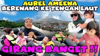 AUREL AMEENA GIRANG BERENANG TENGAH LAUT!! PIPI ANANG B. ASHANTY JAGA AZURA