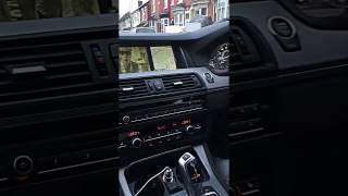 BMW F10 520D MSPORT CODED. VEHICLE IN MOTION ESYS BMW F SERIES