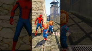 Chucky Zombies  Vs Spiderman  Horror ghost | Marvel toys | Marvel animation