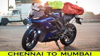 Chennai To Mumbai-Goa  Nonstop Ride In R15V3 | 4000 Kms Hardcore Riding | 5 Riderz From Chennai.