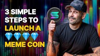 How to Launch a MEME COIN on Solana with NO CODE (Beginner's Tutorial)