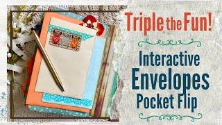 Discover the Magic: Triple Envelope Pocket Flip