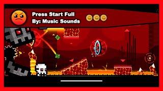 [2.2] Geometry Dash World - Press Start Full by Music Sounds All Coins 100% Complete