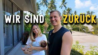 Wir sind zurück und nun als Familie ️