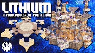 LITHIUM - Triple Bunker • Open Core • Mobility Ring • 5-8 Man Base RUST