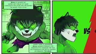 HULK INU COMICS FINAL FIRST PAGE IS OUT