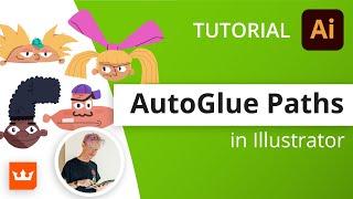 How to get started with AutoGlue in PathScribe | Astute Graphics Plugins for Adobe Illustrator