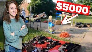 Professional Reseller shares BEST Garage sale finds EVER!