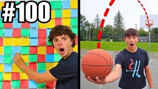 100 Trick Shots... Only One Lets You Win!