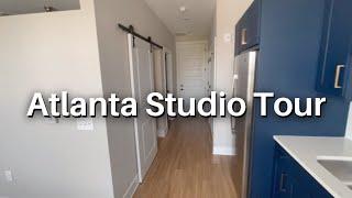 Downtown Atlanta Studio Apartment Tour [Apt Details Inside!]