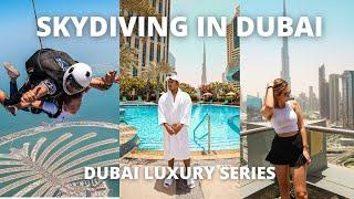 I made Weronika jump out of an Airplane !! | Skydiving in Dubai | Luxury Series | Hindi Vlog |