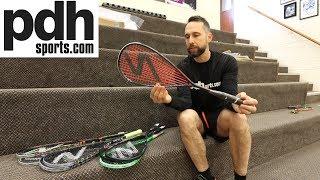 Preview of the new Salming 2018/19 squash rackets by PDHSports.com