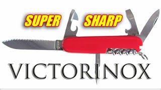 SUPER Sharp Swiss Army Knife: SERRATED Spartan!