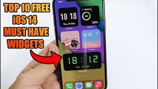 Top 10 FREE - iOS 14 Third Party Home Screen Widgets