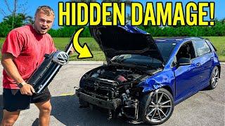 REBUILDING A WRECKED VOLKSWAGEN GOLF R | PT 1