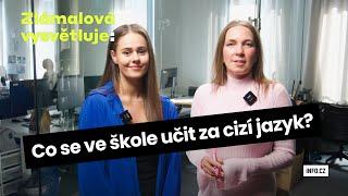 Zlámalová vysvětluje: Jaké se učit cizí jazyky