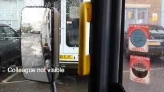 Camera helps to avoid Danger where Mirror Fails