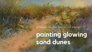 Painting Beach Dunes - Time-lapse with Bethany Fields