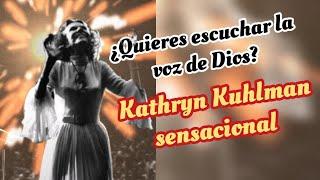 ¿QUIERES ESCUCHAR LA VOZ DE DIOS? - Por Kathryn Kuhlman sensacional