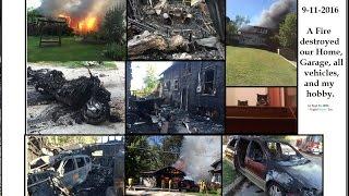 Huge Fire at NightFlyyer’s House! Garage, all Vehicles, and Hobby destroyed!