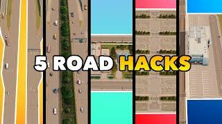 5 Road Hacks you need to know in Cities: Skylines! | No Mods needed | Part 2