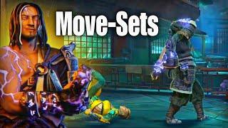 All Moves Explained!  New Hero RAIKICHI Move-Sets | Shadow Fight 4 Arena