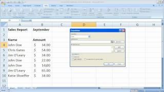 Consolidate Data in Excel that has Multiple Duplicate Values On the Same Excel Worksheet