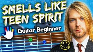 Smells like teen spirit Guitar Lessons for Beginners Nirvana Tutorial | Easy Chords + Backing Track