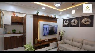 3 BHK Flat Interior Design I Pune | Ravet I Pimpri Chinchwad I Vallabh Interiors I