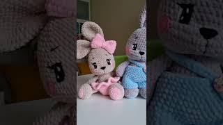 Crochet Pattern amigurumi | Sweetheart Bunnies | PDF | ENGLISH + GERMAN | diy tutorial |