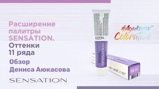 11/X | Расширение палитры Sensation DeLuxe ESTEL | Обзор Дениса Аюкасова