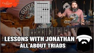 LESSONS WITH JONATHAN USING - TRIADS