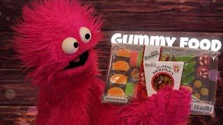 ASMR Whispering & Eating Gummy Sushi & Noodles *Chewing Sounds* 