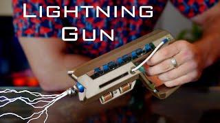 Building A 120,000 Volt Ray Gun!  (Portable lightning)