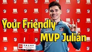  Julián Alvarez scoops February 'Jugador Cinco Estrellas' powered by Fútbol Mahou MVP award