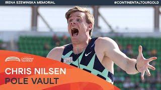 Chris Nilsen clears 5.92m in Bydgoszcz | Irena Szewinska Memorial Continental Tour Gold