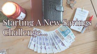 Weekly Cash Stuffing UK £215 | Starting A 12 Month Savings Challenge For 2025