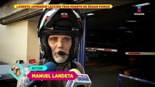 Manuel Landeta recuerda muerte de Edgar Ponce en accidente de moto | De Primera Mano