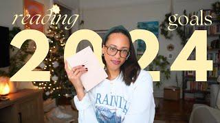 let's set some 2024 reading goals | bookish reflections + intentions