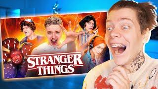 ОРУ  БЮДЖЕТНЫЙ КОСПЛЕЙ на Очень странные дела *реакция* Stranger Things