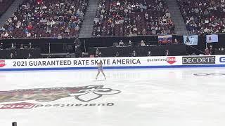 Amber Glenn 2021 Skate America free skate fancam