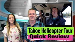 ⫷ South Lake Tahoe │ Helicopter Tour │Tahoe Helicopters Quick Review, The Best ⫸