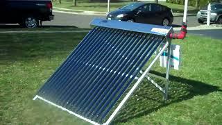 Cheapest Budget Swimming Pool Solar Heater  Demonstration And Review