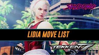 Tekken 7 : Lidia Movelist