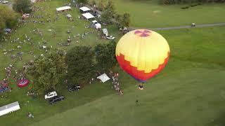 Independence Day celebration at the Providence Kentucky golf course (drone footage)