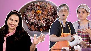 Who Can Bake A Better Cake - Pooja Dhingra vs Srishti & Shayan | BuzzFeed India