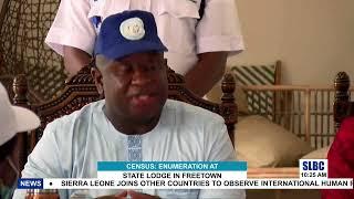 CENSUS: ENUMERATION AT STATE LODGE IN FREETOWN 10 DECE 2021